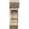 Ekena Millwork Balboa Slat Smooth Bracket w/ Offset Brace, Douglas Fir, 7 1/2"W x 24"D x 24"H BKT0806X24X24BOA06SDF - alternate 4
